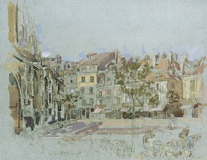 Rue de la Boucherie, Dieppe by Walter Richard Sickert
